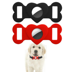 Air Tag Pet Collar Holder (Heart-Shaped Design)